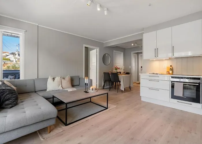 Bright And Modern 2-bed With Parking, Bbq And Διαμέρισμα Μπέργκεν